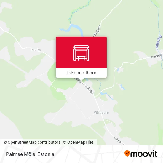 Карта Palmse Mõis