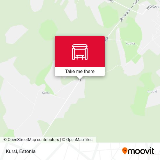Карта Kursi