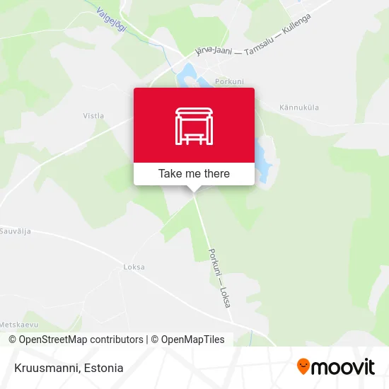 Карта Kruusmanni