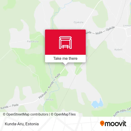 Карта Kunda-Aru