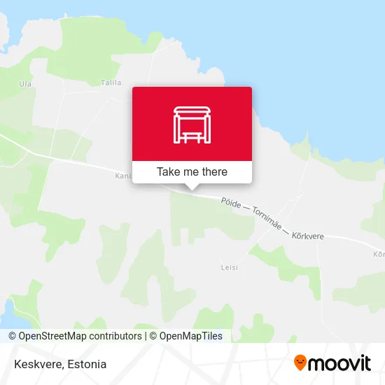 Карта Keskvere