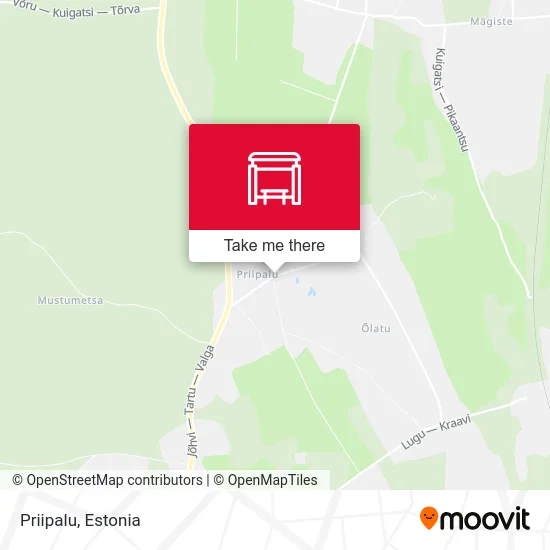 Карта Priipalu