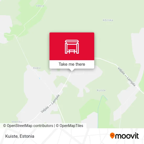 Карта Kuiste