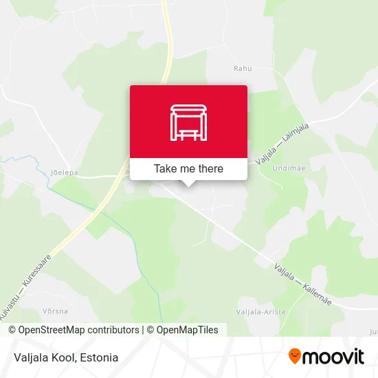 Карта Valjala Kool