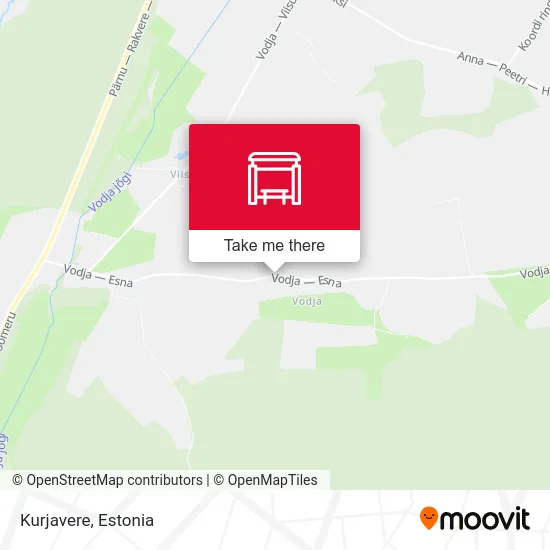 Карта Kurjavere