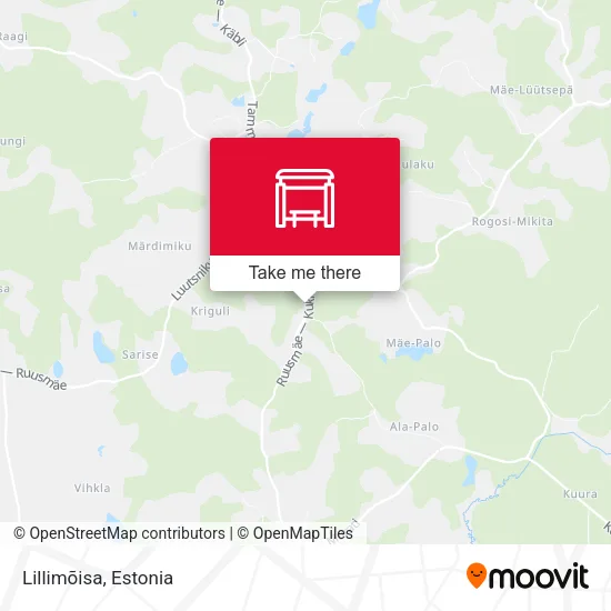 Lillimõisa map
