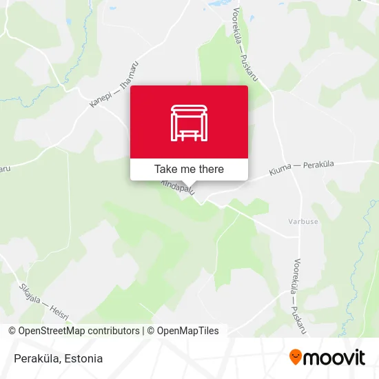 Карта Peraküla