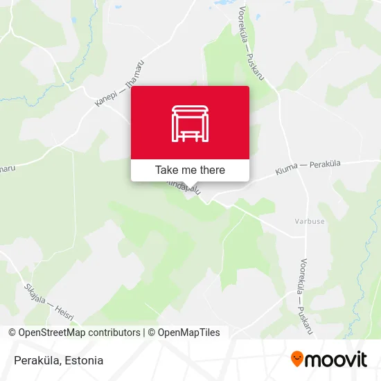 Карта Peraküla