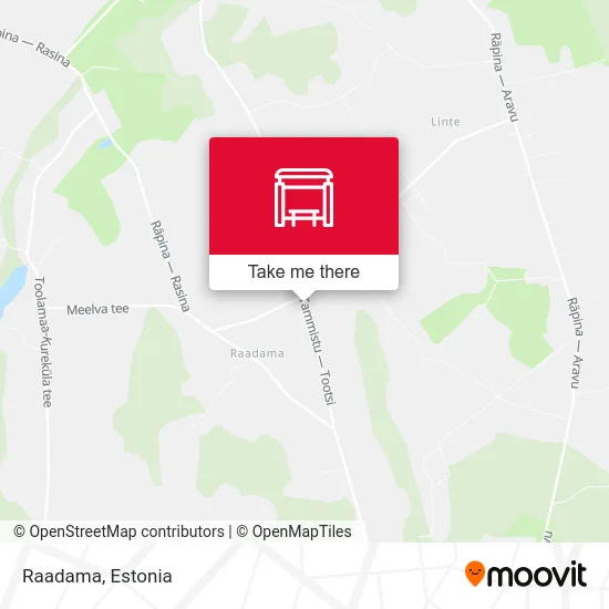 Карта Raadama