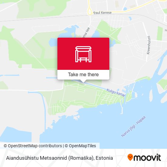 Aiandusühistu Metsaonnid (Romaška) map