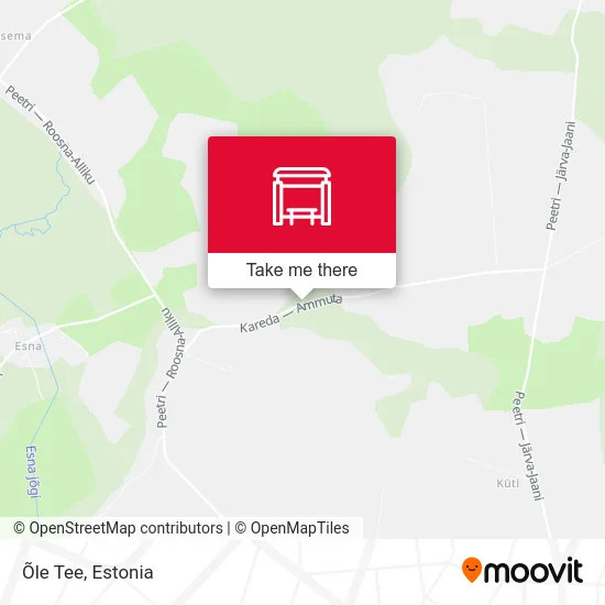 Карта Õle Tee