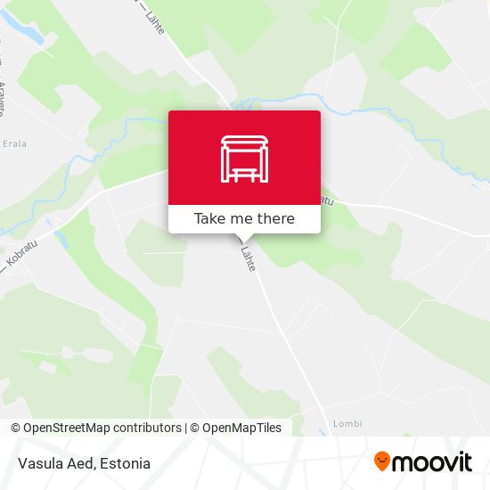 Vasula Aed map