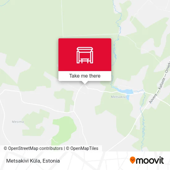 Карта Metsakivi Küla