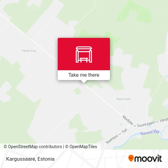 Карта Kargussaare