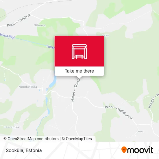 Карта Sooküla