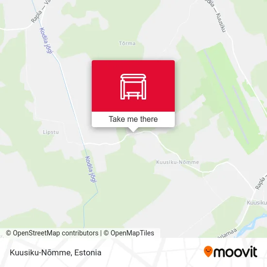 Карта Kuusiku-Nõmme
