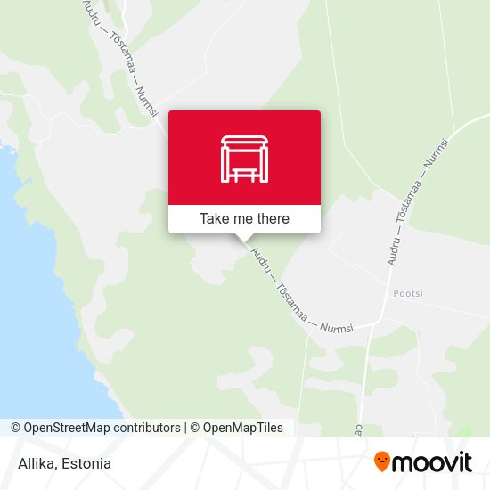 Карта Allika