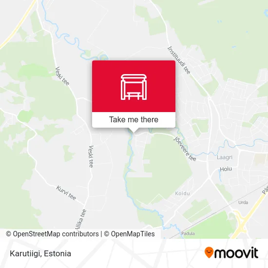 Карта Karutiigi