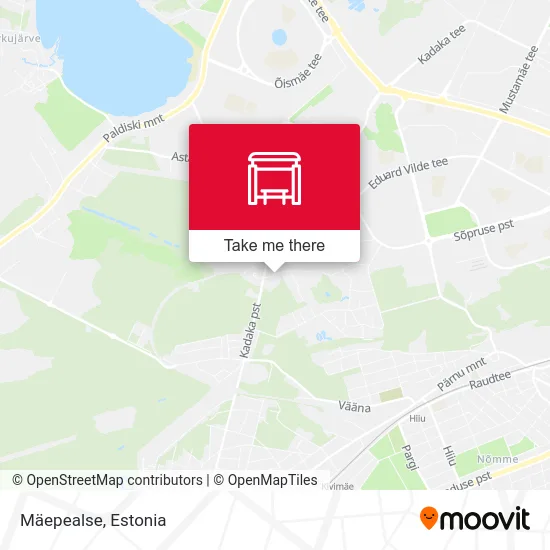 Карта Mäepealse