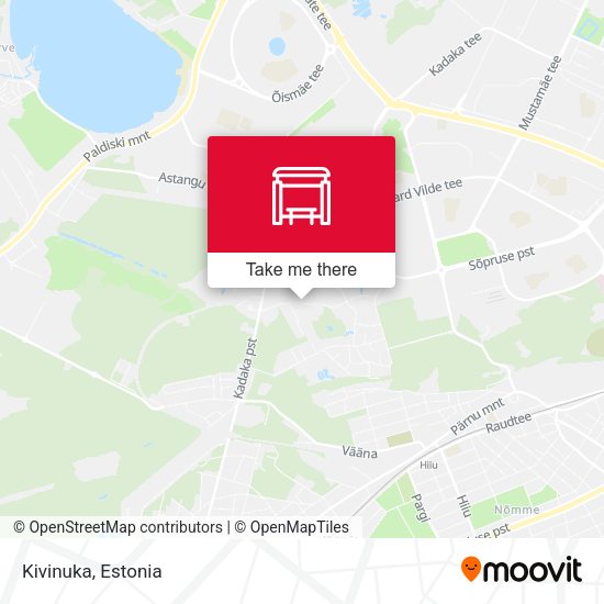 Карта Kivinuka