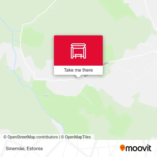 Sinemäe map