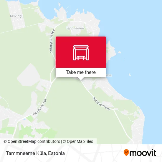 Карта Tammneeme Küla