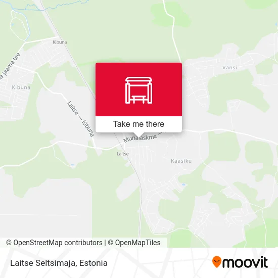 Карта Laitse Seltsimaja