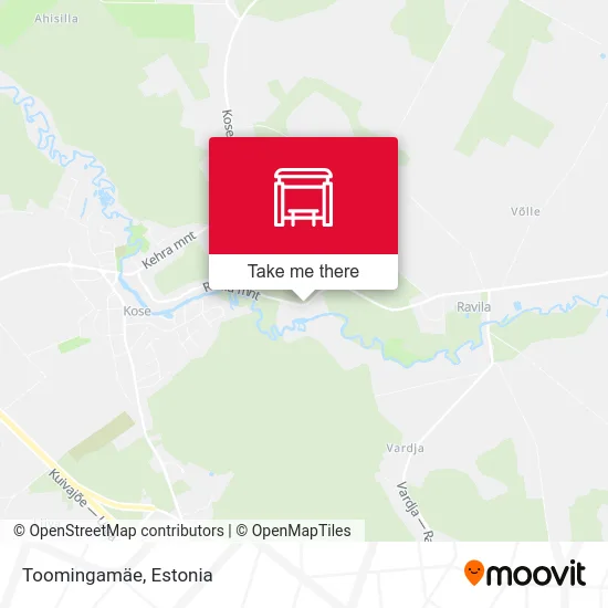 Карта Toomingamäe