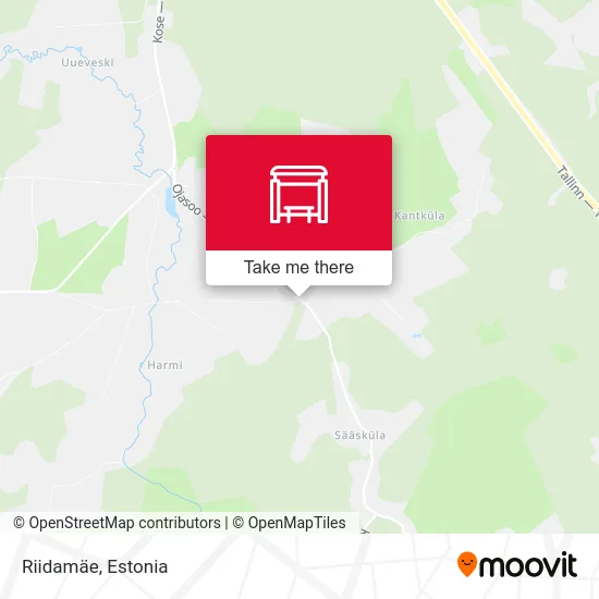 Карта Riidamäe