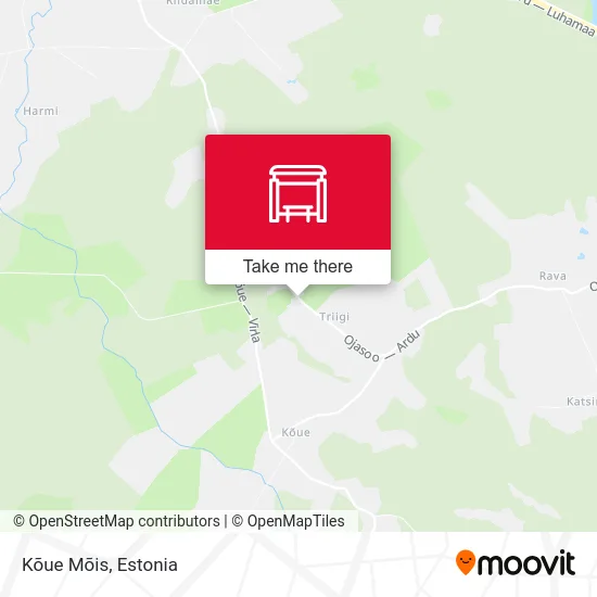 Карта Kõue Mõis