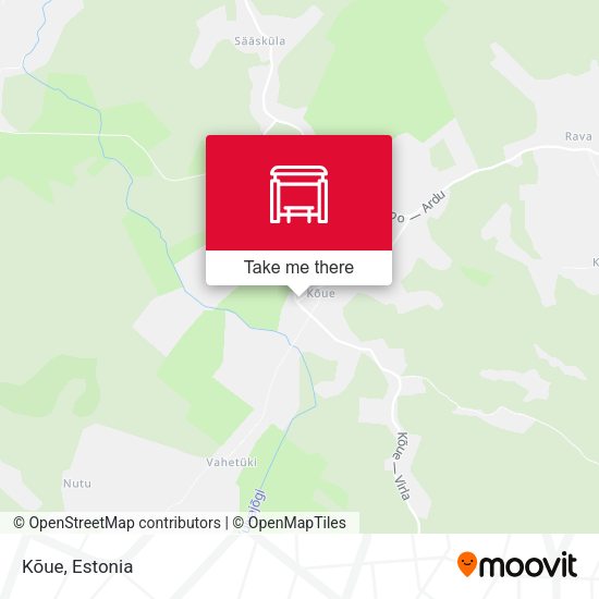 Карта Kõue