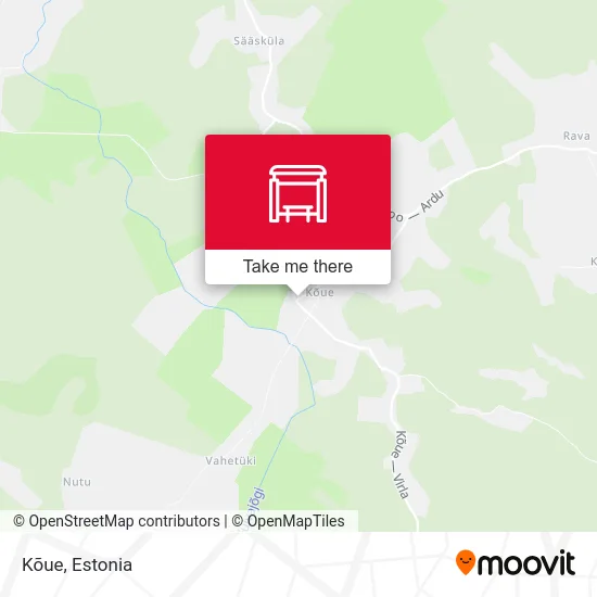 Карта Kõue