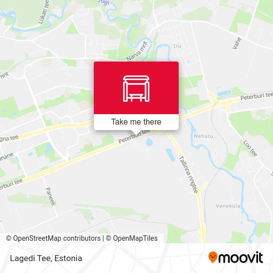 Карта Lagedi Tee