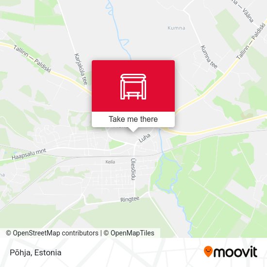 Карта Põhja