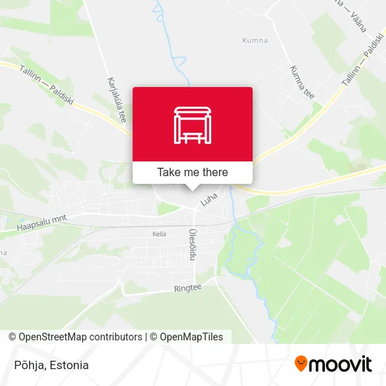 Карта Põhja