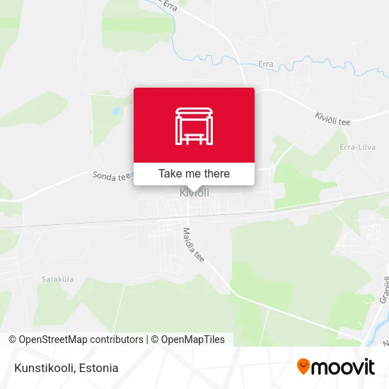 Карта Kunstikooli