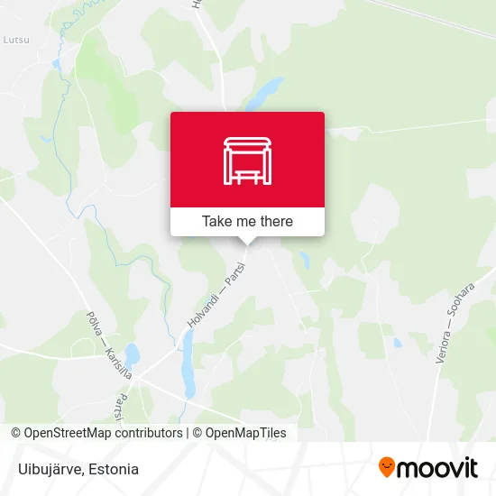 Карта Uibujärve