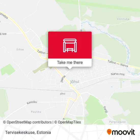 Карта Tervisekeskuse