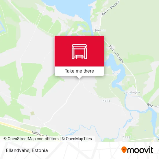 Карта Ellandvahe