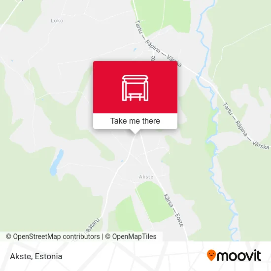 Карта Akste