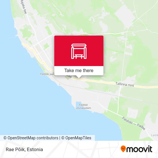 Карта Rae Põik