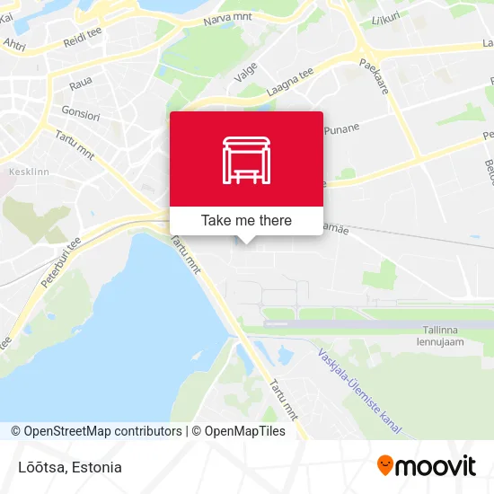 Карта Lõõtsa