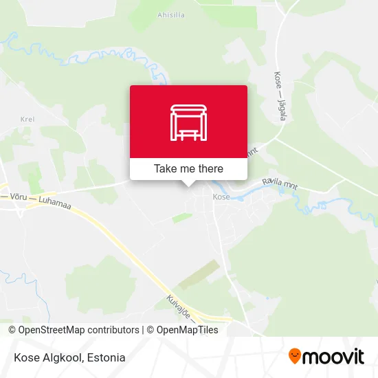 Карта Kose Algkool