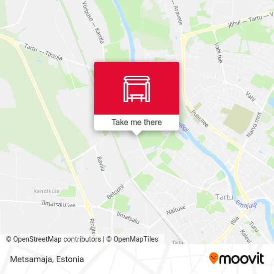 Карта Metsamaja
