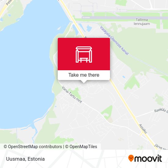 Карта Uusmaa