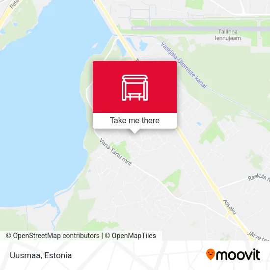 Карта Uusmaa