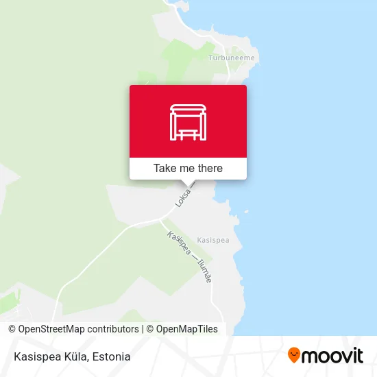 Карта Kasispea Küla