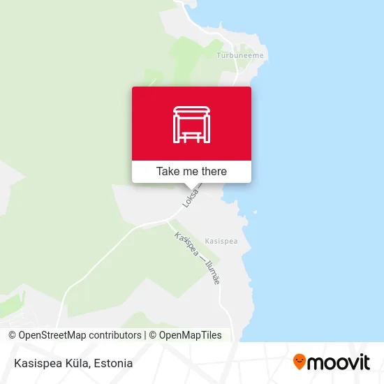 Карта Kasispea Küla