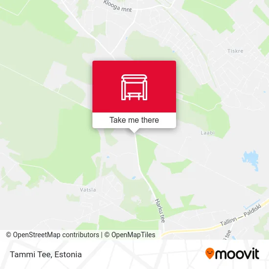 Карта Tammi Tee