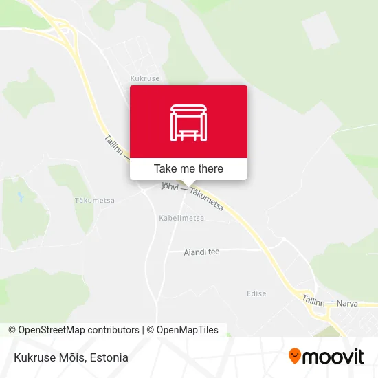 Карта Kukruse Mõis